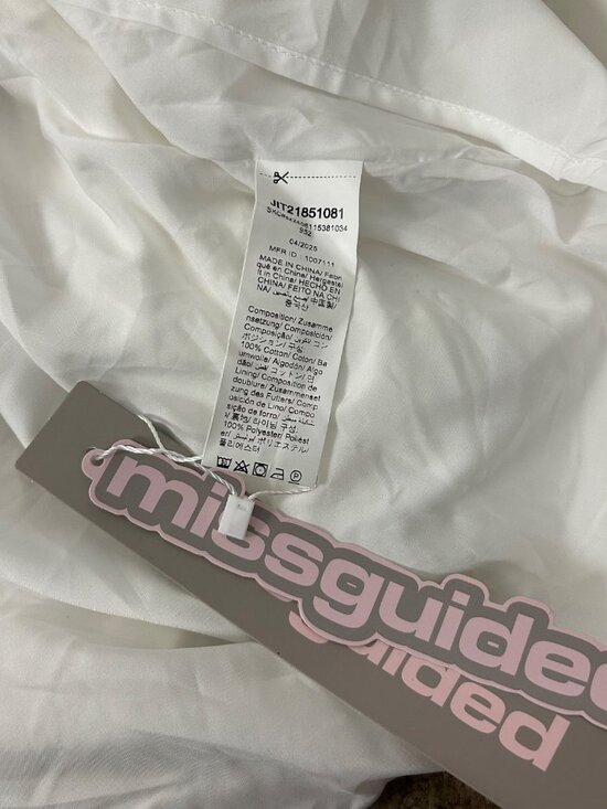 NEW Women's White Maxi Dress Sundress Tank Summer Beach Size Large Women’s - Picture 6 of 6